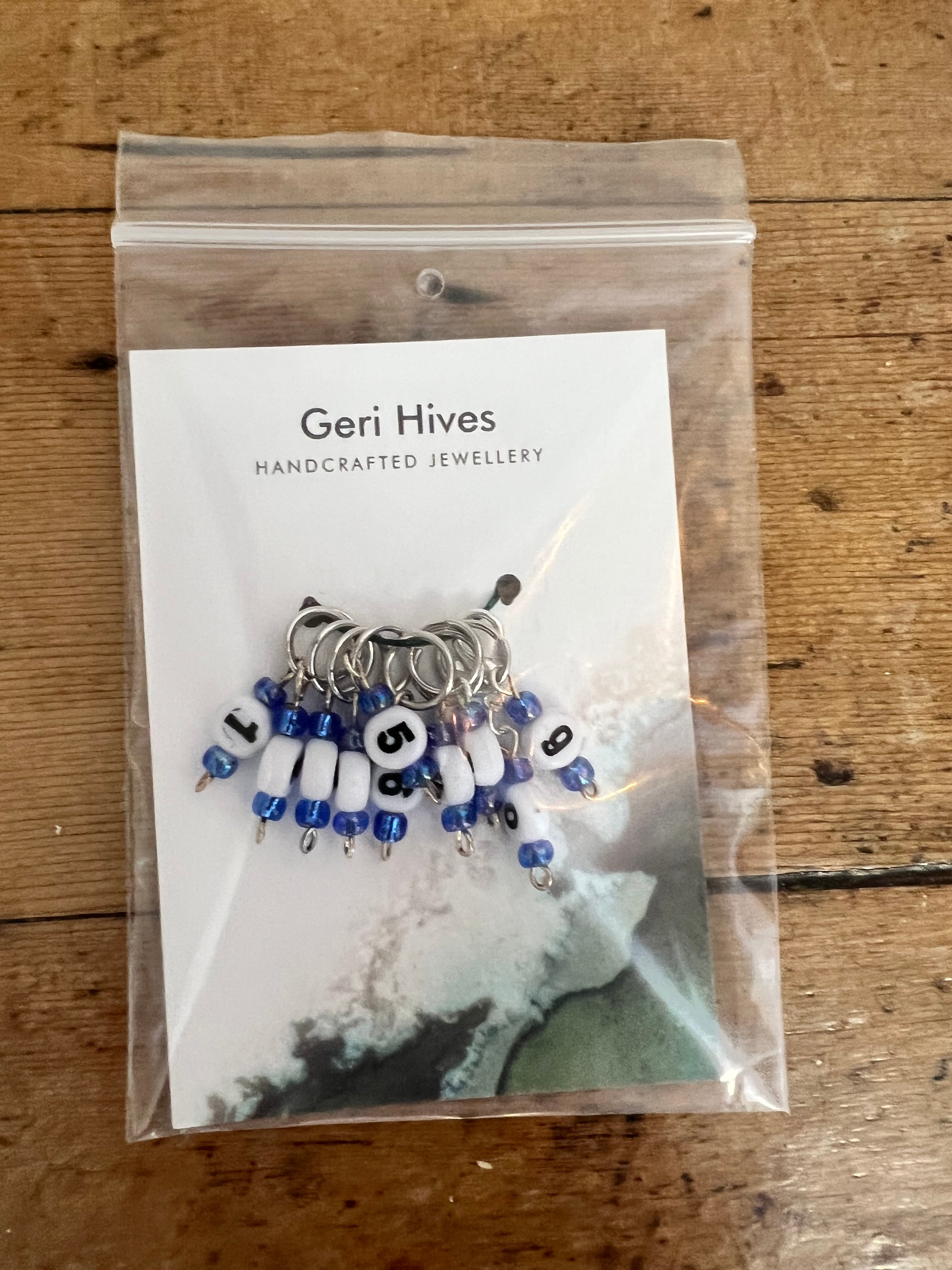Geri Hives Numbered Stitchmarkers